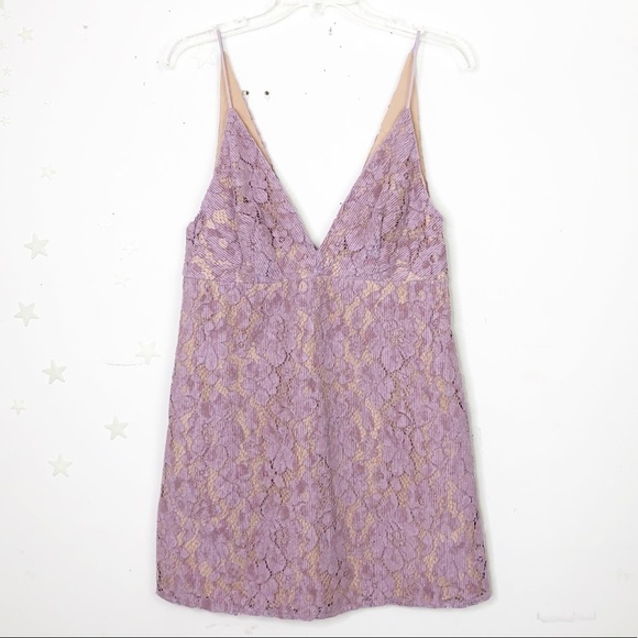FREE people dangerous Lovelace mini dress - Picture 9 of 14